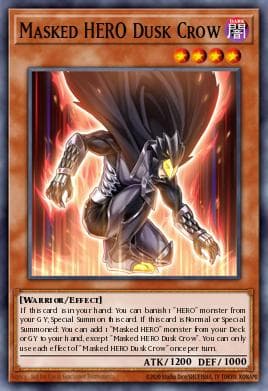 Masked HERO Dusk Crow