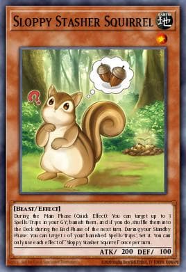 Sloppy Stasher Squirrel