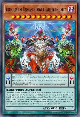 Vidolium the Unstable Power Patron of Unity