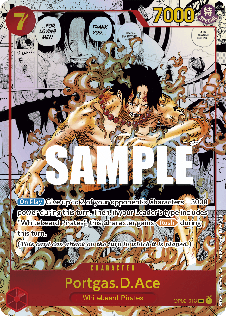 Portgas.D.Ace (Parallel) (Manga) (Alternate Art)