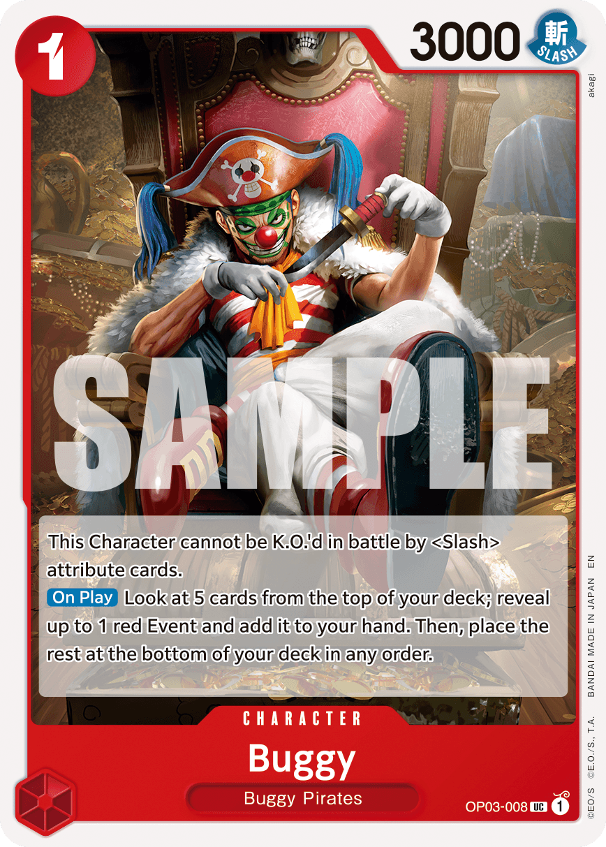 Buggy - OP03-008 (Reprint)