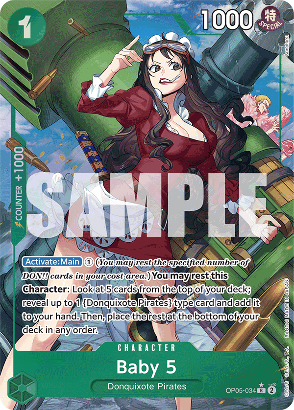 Baby 5 (OP05-034) (Alternate Art)