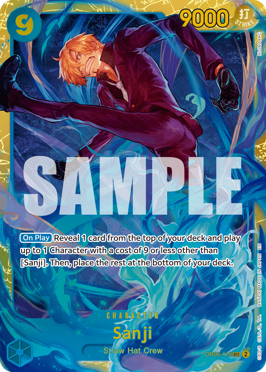 Sanji - OP06-119 (Reprint)