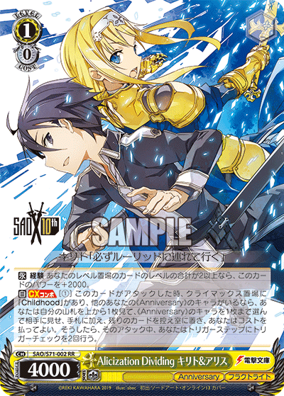 Alicization Dividing キリト&アリス